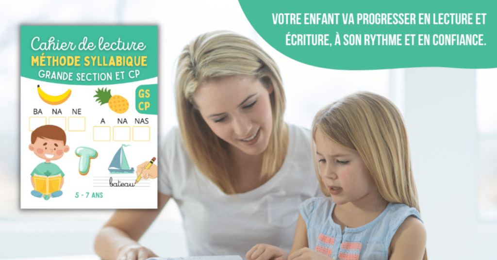 Cahier de lecture méthode syllabique - Apprendre à lire
