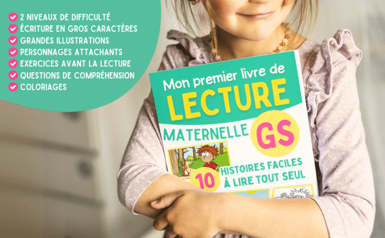 Livre De Lecture Maternelle GS - Apprentissage de la lecture